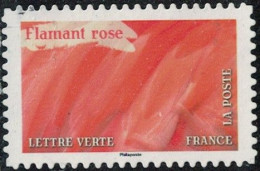 France 2024 Oblitéré Used Animaux En Couleurs Flamant Rose SU - Oblitérés