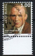 Luxembourg, Luxemburg,  2024, MAI AUSGABE, JEAN-PIERRE BECKIUS,  OBLITERE, GESTEMPELT - Used Stamps