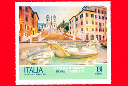 Nuovo - MNH - ITALIA - 2021 - Turismo - L’Italia Riparte – Roma – Piazza Di Spagna, Fontana Barcaccia, Trinità Monti - 2021-...: Mint/hinged