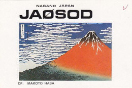 AK 213418 QSL - Japan - Nagano - Amateurfunk