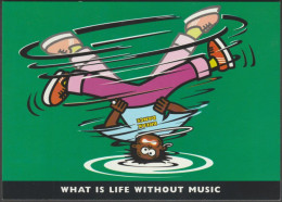 What Is Life Without Music And Comedy, C.1998 - UK Play Postcard - Series De Televisión