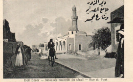 (Syrie) DEIR EZZOR Mosquée Nouvelle Du Sérail Rue Du Pont 1922 - Syrien