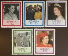 Zambia 1986 Queen’s Birthday MNH - Zambie (1965-...)