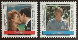 Zambia 1986 Royal Wedding MNH - Zambie (1965-...)