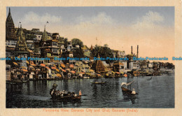 R138260 Panorama View. Benares City And Ghat. Benares. India. H. A. Mirza. No. 3 - Wereld