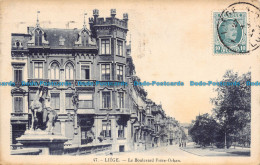 R138267 Liege. Le Boulevard Frere Orban. 1924 - Wereld