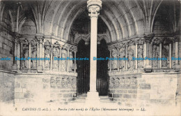R138707 Candes. I. Et L. Porche Cote Nord De LEglise. Monument Historique. LL. L - Wereld