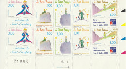 France 1998 Philexfrance Exposition Internationale Le Petit Prince De Antoine Saint Exupéry N° B3179A Neuf** X2 - Unused Stamps