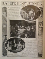 1904 LA FETE Henry MONNIER - CASINO DE PARIS - Revue " LA VIE ILLUSTRÉ " - 1900 - 1949