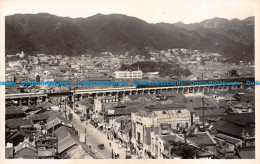 R138278 Unknown Place. Air View. City. Train. Old Photography. Postcard. Nihon S - Wereld