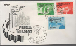 ITALIA - ITALIE - ITALY - 1972 - 50ª Fiera Di Milano - FDC Filagrano - FDC