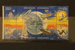 U.S.A. 1981; Erfolge Der Raumfahrt, MiNr 1481-88, ZD, MNH - Neufs