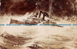 R138319 H. M. S. London In A Gale - Other & Unclassified