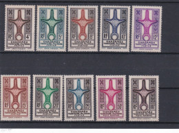 LOT 3 GHADAMES  N° 1 à 8 + PA 1 - 2 * - Unused Stamps