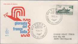 ITALIA - ITALIE - ITALY - 1971 - 13ª Giornata Del Francobollo - FDC Venetia - FDC