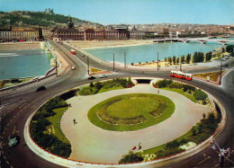 69 - Lyon - Le Nouveau Pont De La Guillotière Sur Le Rhône Et Au Fond, Les Ponts Wilson Et Lafayette - Lyon 2