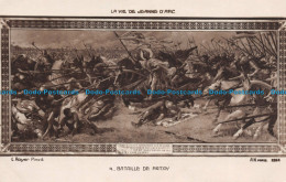 R138403 La Vie De Jeanne DArc. L. Royer Pinxit. Bataille De Patay. A. N - Monde