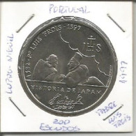 PORTUGAL 200$00 ESCUDOS 1997 - PRIEST LUIS FROIS - Portogallo