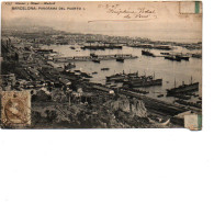 ESPAGNE BARCELONA  Panorama Del Puerto 1907 - Barcelona