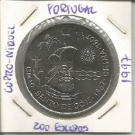 PORTUGAL 200$00 ESCUDOS 1997 - IRMÃO BENTO DE GOIS - Portogallo