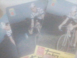 CYCLISME     - WIELRENNEN- CICLISMO : 3 CARTES TEKA 1981 - Cyclisme