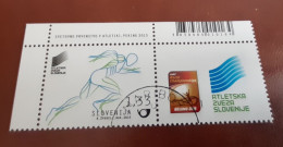 World Championship In Athletics China Beijing  2015 Slovenia Used Stamp - 2015