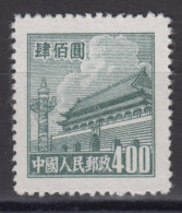PR CHINA 1950 - Gate Of Heavenly Peace 400 MH* - Ungebraucht