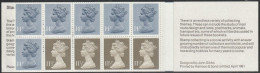 Großbritannien: 1981, Markenheftchen: Mi. Nr. 54,  Königin Elisabeth II.  **/MNH - Postzegelboekjes