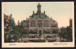 AK Apeldoorn, Stadhuis Met Monument  - Apeldoorn