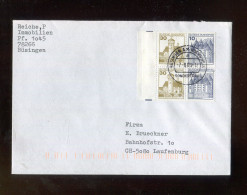 "BUNDESREPUBLIK DEUTSCHLAND" 2000, Brief Zdr.-Frankatur Mit Stegstempel "BUESINGEN SONDERTARIF" In Die Schweiz (B2115) - Cartas & Documentos