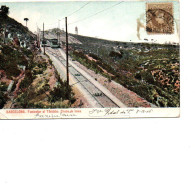 ESPAGNE BARCELONA  Funicular Al Tibidabo Cruce De Linea 1906 - Barcelona