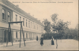 VRACENE.   PENSIONNAT DES DAMES DE L'INSTRUCTION CHRETIENNE . COUR DES PENSIONNAIRES - Beveren-Waas