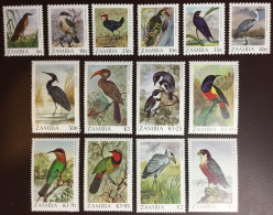 Zambia 1987 Birds Definitives Set MNH - Other & Unclassified