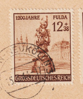 MiNr. 886 Auf Brief Mit Plattenfehler  (0747) - Used Stamps