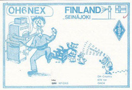 AK 213462 QSL - Finland - Seinäjoki - Radio Amatoriale