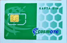 Cosmote Gsm  Original Chip Sim Card - Sammlungen