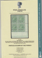 Auction Catalog 2015 GB / UK ⁕ PHILANGLES Limited Stamps Catalogue Nr.322 ⁕ 3623 Items - 106 Pages - Unused / See Scan - Großbritannien