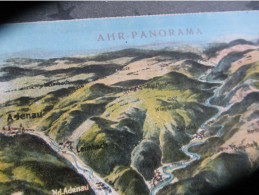 Faltkarte Mit Ahr-Panorama Von Ahrweiler Bis Remagen In 6 Faltkarten - Remagen