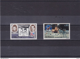 MONACO 1970 ESPACE APOLLO XI, Kennedy, Nixon  Yvert 829-830, Michel 974-975 NEUF** MNH Cote 2,30 Euros - Ungebraucht