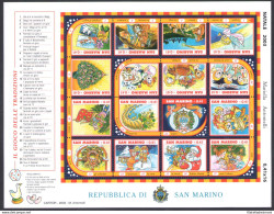 2003 San Marino, Natale - Gioco Dell'Oca, BF 83 - MNH** - Blokken & Velletjes