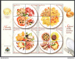 2003 San Marino, I Sapori Della Nostra Terra - La Cucina, BF 80- MNH** - Blokken & Velletjes