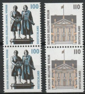 BRD 1997 MiNr.1934C/D + 1935C/D  ** Postfrisch Sehenswürdigkeiten ( B 2934 )günstige Versandkosten - Neufs