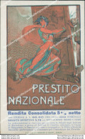 Ca474 Cartolina Prestito Nazionale Illustratore Artist Petroni Abrasaione Retro - Other & Unclassified