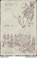 Ca516 Cartolina  Modena Scuola Militare Mak T 100 1908-1910 Www1 1 Guerra - Régiments