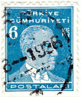 1931 - 1938 - TURQUIA - ATATURK - YVERT 811 - Oblitérés