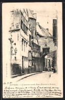 AK Anvers, L`ancienne Rue Du Steen (Pont De La Prison)  - Autres & Non Classés