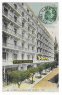 CPA COLORISEE ALGER, LE CENTRAL TOURING HOTEL, ALGERIE - Algiers