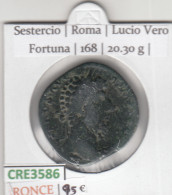 CRE3586 MONEDA ROMANA SESTERCIO BRONCE VER DESCRIPCION EN FOTO - Other & Unclassified