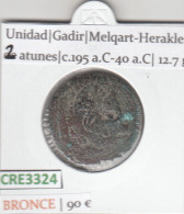 CRE3324 MONEDA ROMANA UNIDAD BRONCE VER DESCRIPCION EN FOTO - Celtic