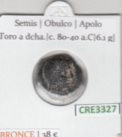 CRE3327 MONEDA ROMANA SEMIS BRONCE VER DESCRIPCION EN FOTO - Gauloises